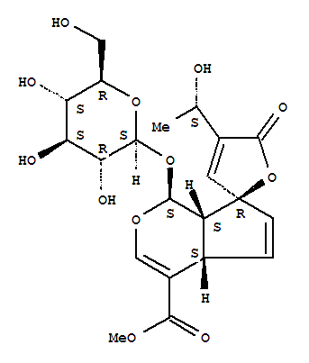 鸡蛋花甙结构式_511-89-7结构式