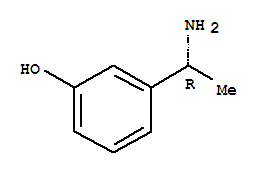 (R)-3-(1-氨基乙基)苯酚结构式_518060-42-9结构式