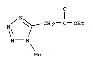 1H-tetrazole-5-aceticacid, 1-methyl-, ethyl ester Structure,5250-25-9Structure