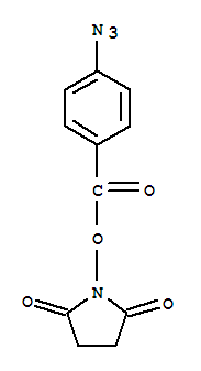 N-hydroxysuccinimidyl-4-azidobenzoate Structure,53053-08-0Structure