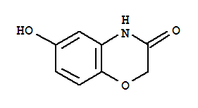 6-Hydroxy-3,4-dihydro-2h-1,4-benzoxazin-3-one Structure,53412-38-7Structure