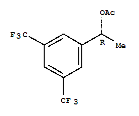 (R)-o-acetyl-1-[3,5-bis(trifluoromethyl)phenyl ]ethanol Structure,534613-13-3Structure