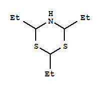 Dihydro-2,4,6-triethyl-1,3,5-[4h]-dithiazine Structure,54717-17-8Structure