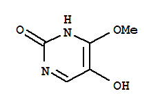 2(1H)-pyrimidinone, 5-hydroxy-4-methoxy-(9ci) Structure,55196-65-1Structure