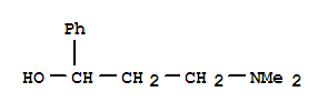 N,n-dimethyl-3-phenyl-3-hydroxy-propanamine Structure,5554-64-3Structure