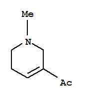 Ethanone, 1-(1,2,5,6-tetrahydro-1-methyl-3-pyridinyl)-(9ci) Structure,55806-53-6Structure