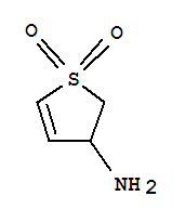 1,1-二氧化-2,3-二氢噻吩-3-胺盐酸盐结构式_56275-95-7结构式