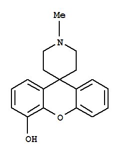 4-Hydroxy-1’-methylspiro[[9h]xanthene-9,4’-piperidine] Structure,57316-01-5Structure