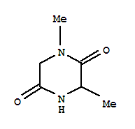 (6ci,7ci,8ci,9ci)-1,3-二甲基-2,5-哌嗪二酮结构式_5815-66-7结构式