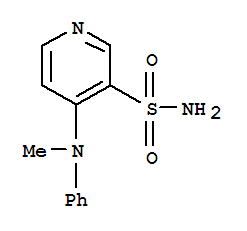 4-( Methylphenylamino)pyridine-3-sulfonamide Structure,58155-54-7Structure