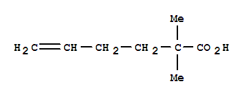 2,2-Dimethyl-5-hexenoic acid Structure,58203-68-2Structure