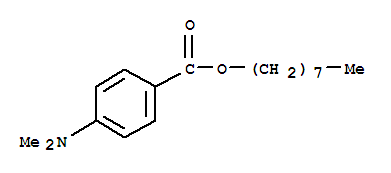 二甲基-p-氨基苯甲酸辛酯结构式_58817-05-3结构式