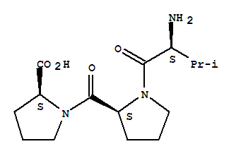 H-val-pro-pro-oh结构式_58872-39-2结构式