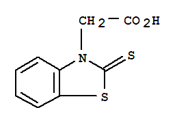 3(2H)-benzothiazoleaceticacid, 2-thioxo- Structure,59794-34-2Structure