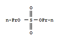 Sulfuric acid dipropyl ester Structure,598-05-0Structure