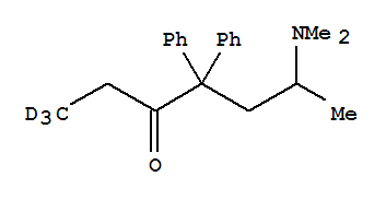 (+/-)-Methad酮-d3结构式_60263-63-0结构式