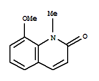 8-Methoxy-1-methyl-1h-quinolin-2-one Structure,60443-14-3Structure