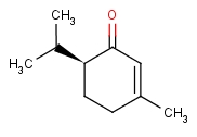 2-Cyclohexen-1-one, 3-methyl-6-(1-methylethyl)-, (s)- Structure,6091-50-5Structure