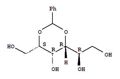 2,4-O-benzylidene-d-glucitol Structure,61340-09-8Structure