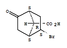 Exo-2-Bromo-5-Oxo-Bicyclo(2.2.1)Heptane-Syn-7-Carboxylic Acid Structure,63557-38-0Structure