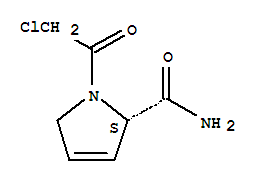 (2s)-(9ci)-1-(氯乙酰基)-2,5-二氢-1H-吡咯-2-羧酰胺结构式_637018-79-2结构式
