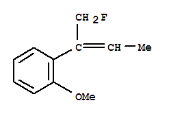 Benzene, 1-[1-(fluoromethyl)-1-propenyl]-2-methoxy-(9ci) Structure,637041-30-6Structure