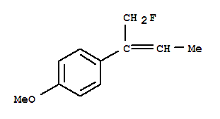 Benzene, 1-[1-(fluoromethyl)-1-propenyl]-4-methoxy-(9ci) Structure,637041-31-7Structure