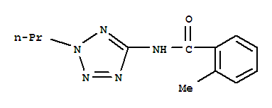 Benzamide, 2-methyl-n-(2-propyl-2h-tetrazol-5-yl)-(9ci) Structure,638145-76-3Structure