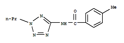 Benzamide, 4-methyl-n-(2-propyl-2h-tetrazol-5-yl)-(9ci) Structure,638145-82-1Structure