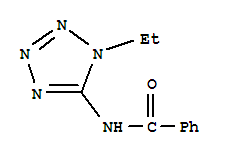 (9ci)-n-(1-乙基-1H-四唑-5-基)-苯甲酰胺结构式_638146-59-5结构式