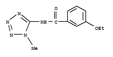 Benzamide, 3-ethoxy-n-(1-methyl-1h-tetrazol-5-yl)-(9ci) Structure,638146-83-5Structure