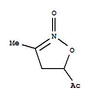 Ethanone, 1-(4,5-dihydro-3-methyl-2-oxido-5-isoxazolyl)-(9ci) Structure,638562-81-9Structure