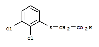 2-(2,3-dichlorophenylthio)acetic acid Structure,6390-19-8Structure