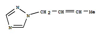 1H-1,2,4-triazole,1-(2-butenyl)-(9ci) Structure,63935-99-9Structure