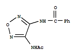 Benzamide, n-[4-(acetylamino)-1,2,5-oxadiazol-3-yl]-(9ci) Structure,640238-21-7Structure