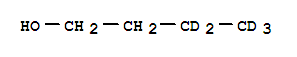 N-butyl-3,3,4,4,4-d5 alcohol Structure,64118-16-7Structure