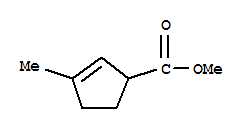 2-Cyclopentene-1-carboxylicacid,3-methyl-,methylester(9ci) Structure,64187-84-4Structure