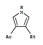 Ethanone,1-(4-ethyl-1h-pyrrol-3-yl)-(9ci) Structure,64276-60-4Structure