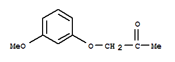 1-(3-Methoxyphenoxy)-2-propanone Structure,6437-63-4Structure