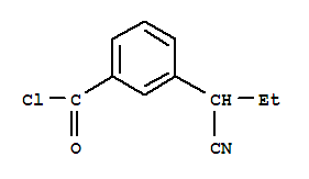 Benzoyl chloride, 3-(1-cyanopropyl)-(9ci)Structure,64379-73-3Structure Benzoyl chloride, 3-(1-cyanopropyl)-(9ci) Structure,64379-73-3Structure