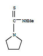 1-Pyrrolidinecarbothioamide,n-methyl-(9ci) Structure,64480-14-4Structure