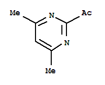 Ethanone,1-(4,6-dimethyl-2-pyrimidinyl)-Structure,64571-50-2Structure Ethanone,1-(4,6-dimethyl-2-pyrimidinyl)- Structure,64571-50-2Structure