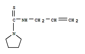 (9ci)-n-2-丙烯基-1-吡咯烷硫代甲酰胺结构式_64574-86-3结构式