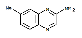 (5CI)-2-氨基-6-甲基喹噁啉结构式_646504-83-8结构式