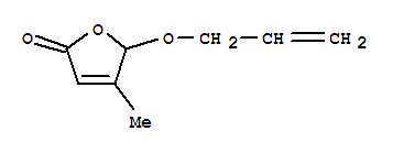 2(5H)-furanone, 4-methyl-5-(2-propenyloxy)-(9ci) Structure,646504-94-1Structure