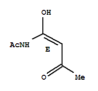 (9ci)-n-[(1e)-1-羟基-3-氧代-1-丁烯]-乙酰胺结构式_646516-88-3结构式