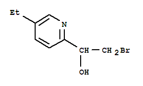 (9ci)-alpha-(溴甲基)-5-乙基-2-吡啶甲醇结构式_646519-81-5结构式