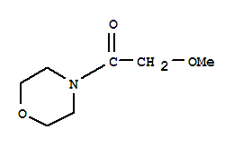 Morpholine, 4-(methoxyacetyl)-(9ci) Structure,647024-69-9Structure