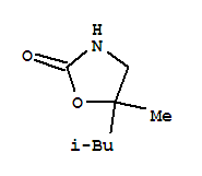 2-Oxazolidinone,5-isobutyl-5-methyl-(5ci) Structure,649568-32-1Structure