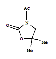 2-Oxazolidinone, 3-acetyl-5,5-dimethyl-(5ci) Structure,649568-35-4Structure